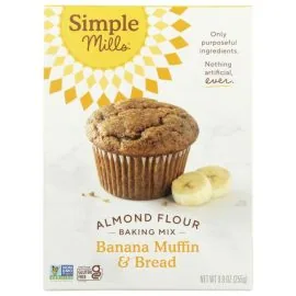 SIMPLE MILLS: Banana Muffin and Bread Mix, 9 oz