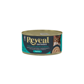 REVEAL: Entrees Tuna Fillet Pate Recipe Cat Food, 2.47 oz