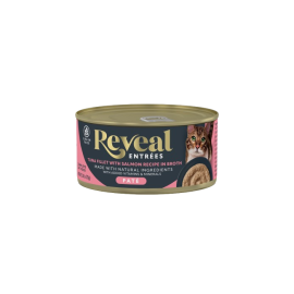 REVEAL: Entrees Tuna Fillet With Salmon Pate Recipe Cat Food, 2.47 oz