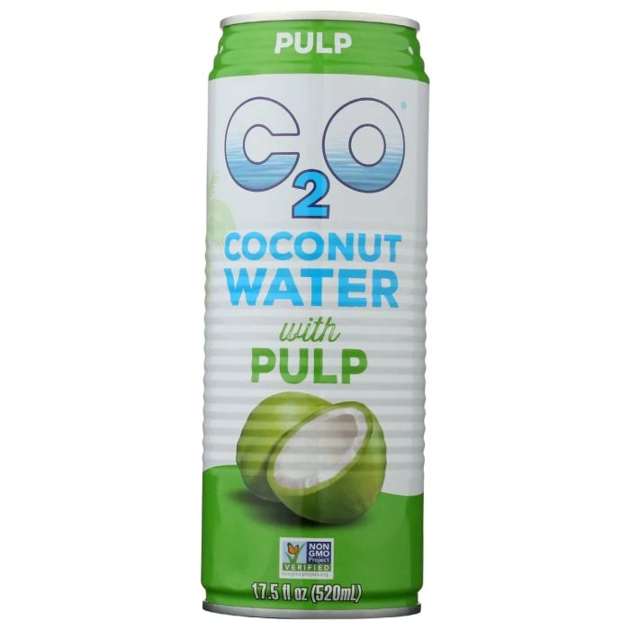 C2O: Coconut Water with Pulp, 17.5 fo