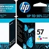 HP 56 Black and 57 Tricolor Ink Cartridges- Combo Pack