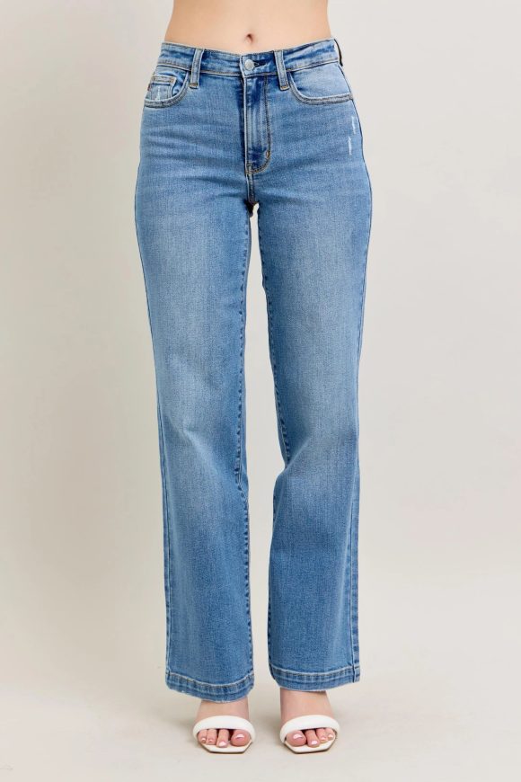Judy Blue High-Waist Straight Jeans (Plus) - Image 7
