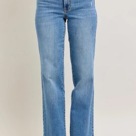 Judy Blue High-Waist Straight Jeans (Plus)
