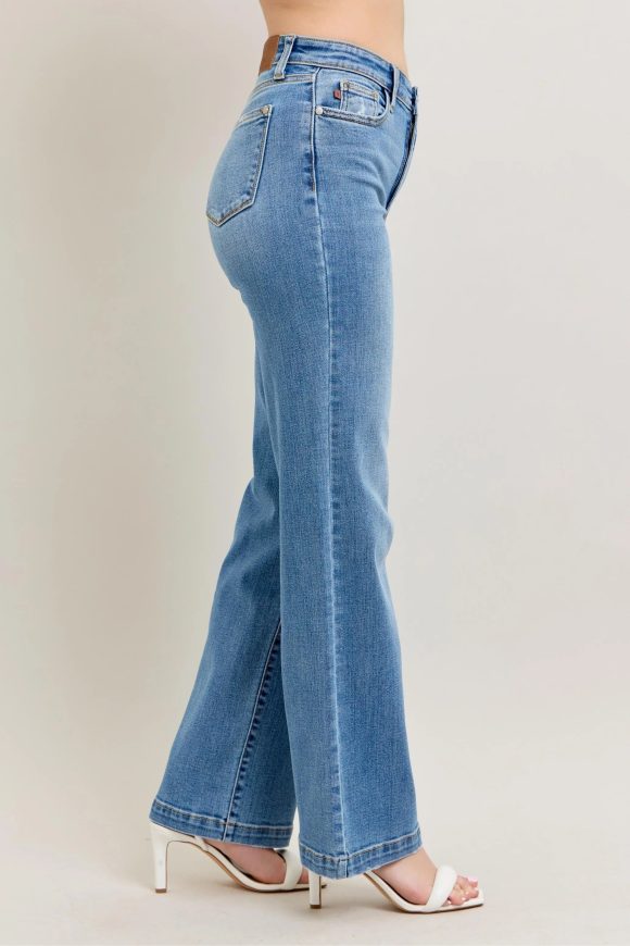 Judy Blue High-Waist Straight Jeans (Plus) - Image 3