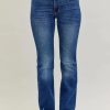 Judy Blue Mid-Rise Bootcut Jeans – Non-Distressed (Plus)