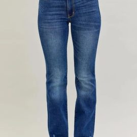 Judy Blue Mid-Rise Bootcut Jeans – Non-Distressed (Plus)